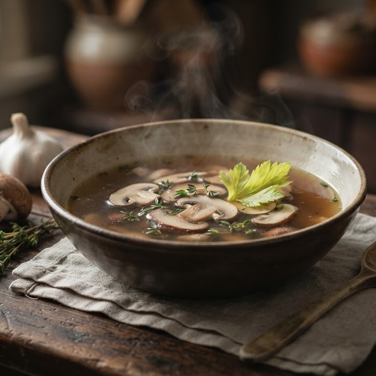 Paddenstoelenbouillon