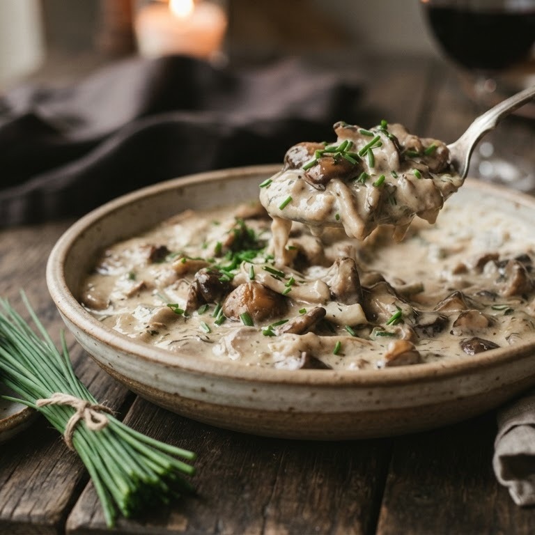 Paddenstoelenragout