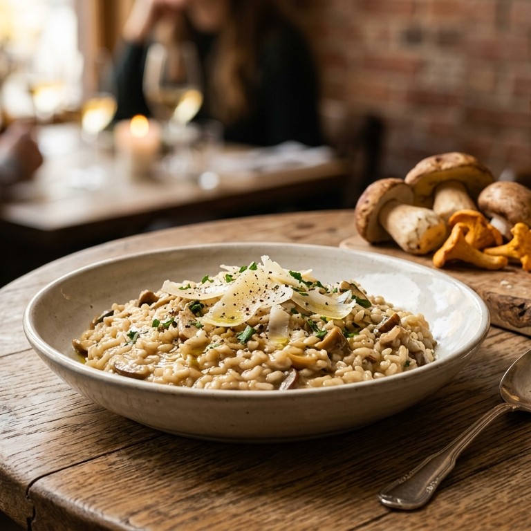 Paddestoelen Risotto