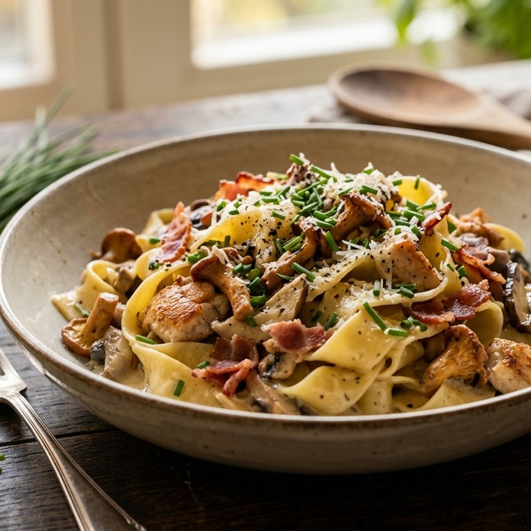 Paddestoelenpasta