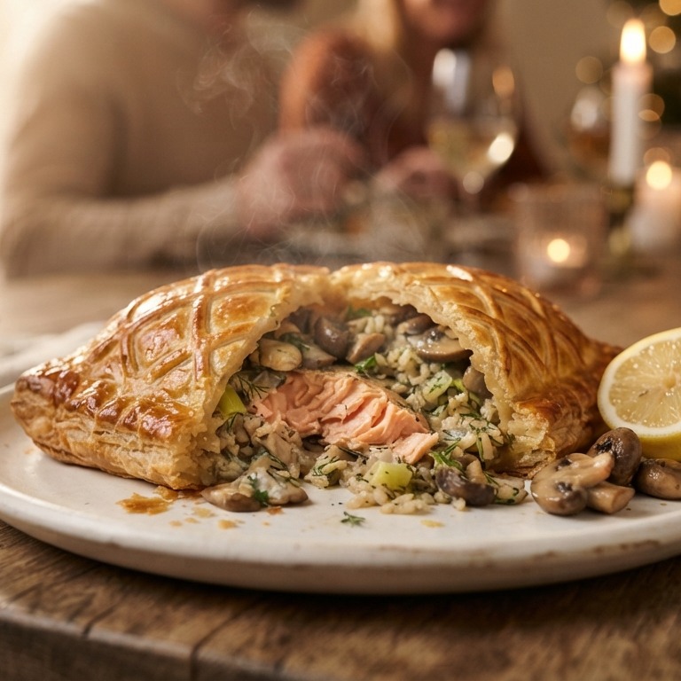 Pakketje van zalm
