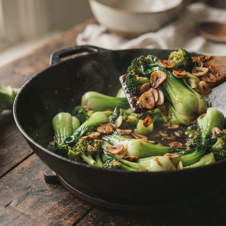 Paksoi uit de wok