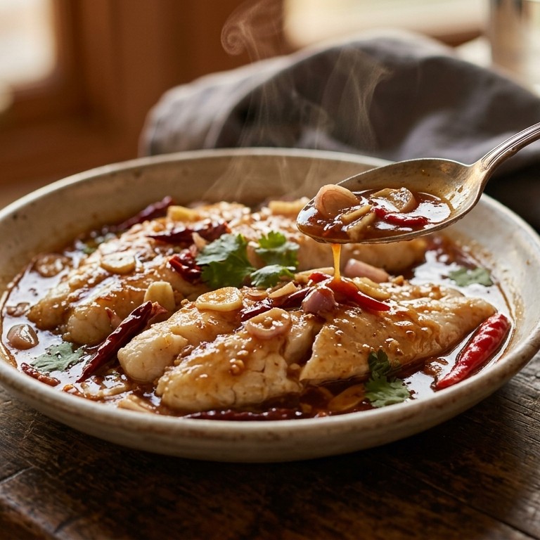 Panga in zoet-zure saus