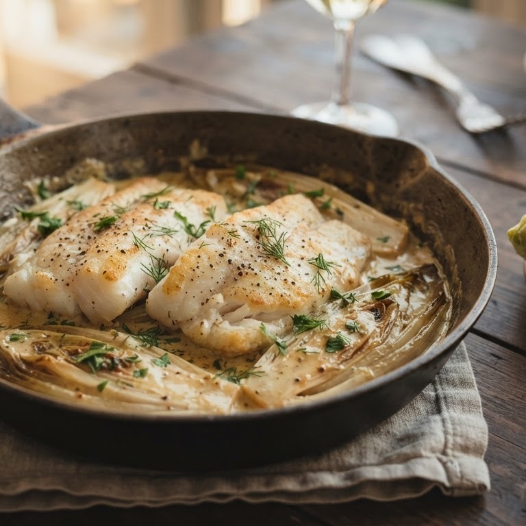 Pangasiusfilet met witlof