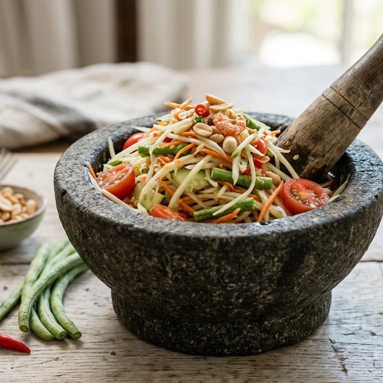 Papaya salade