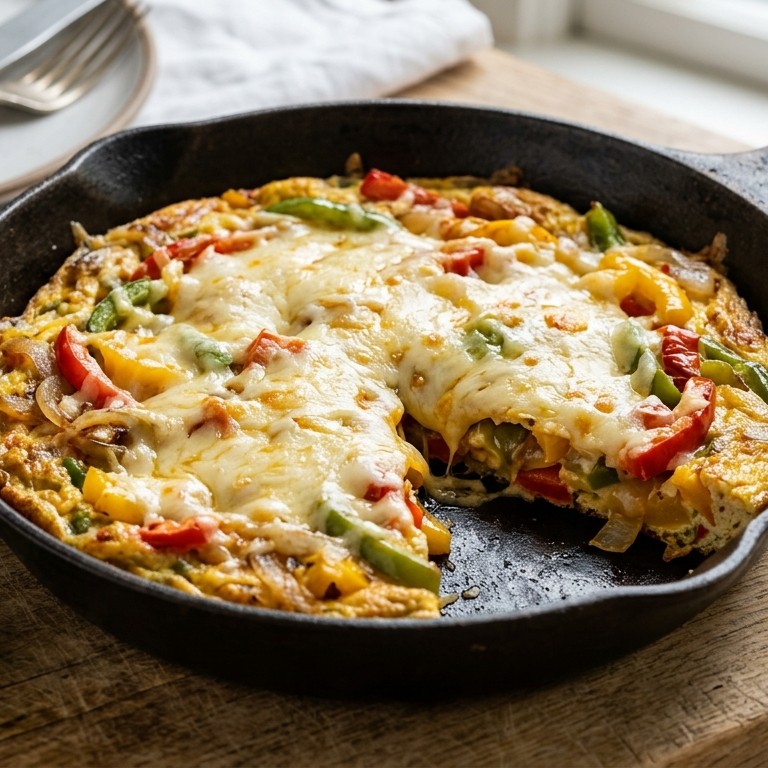 Paprika-kaas omelet