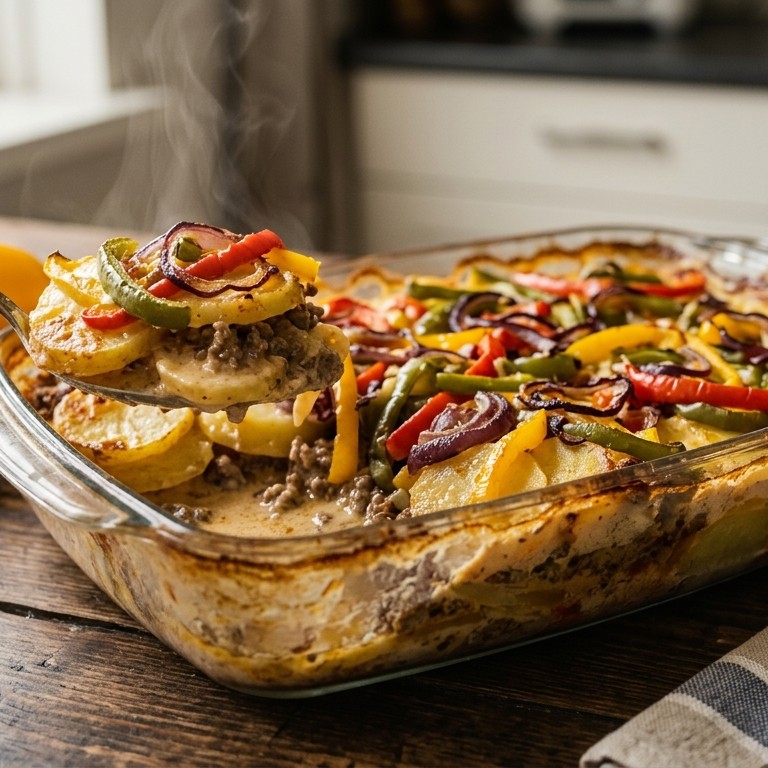 Paprika-ovenschotel