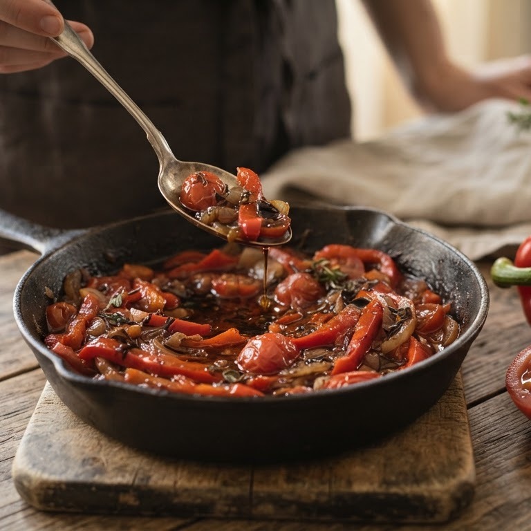 Paprika-tomatenmix
