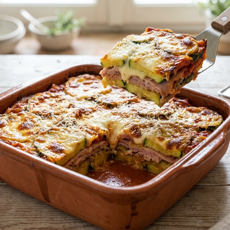 Parmigiana met courgette