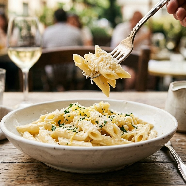 Pasta ala limone