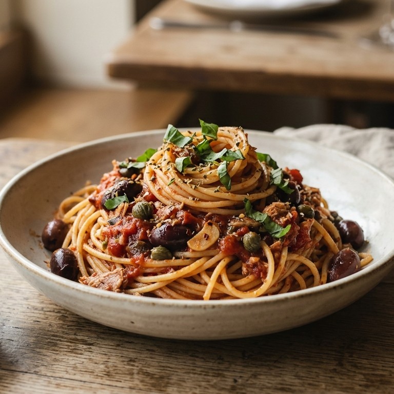 Pasta alla puttanesca