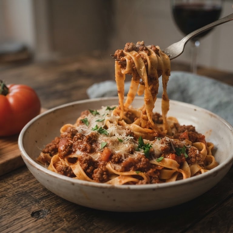Pasta bolognese