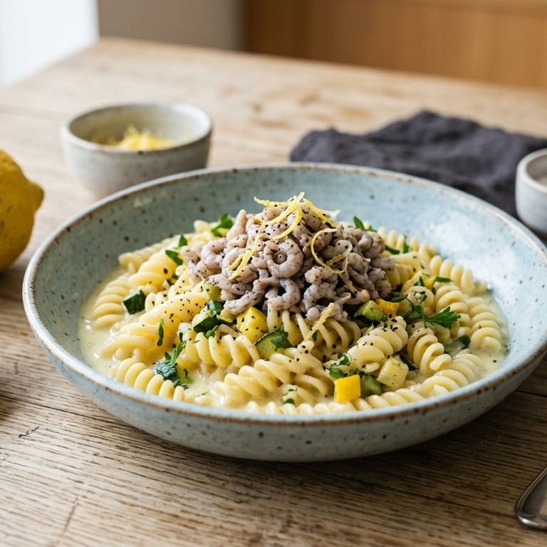 Pasta limone