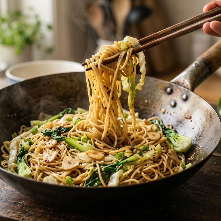 Pasta op Chinese wijze