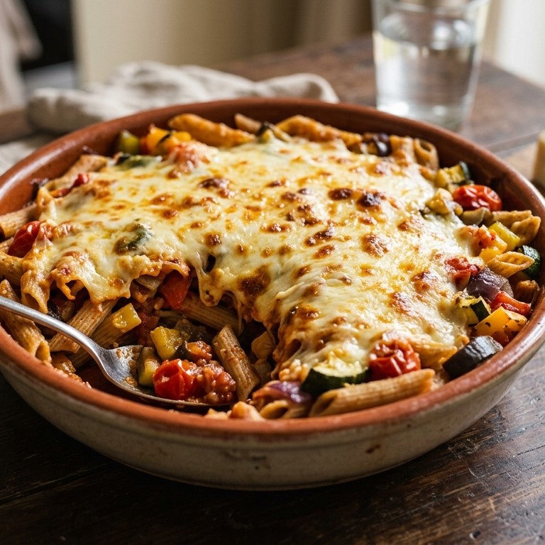 Pasta-ovenschotel met kaas