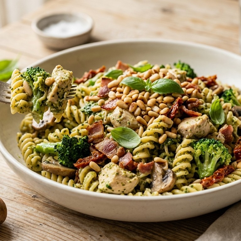 Pasta pesto