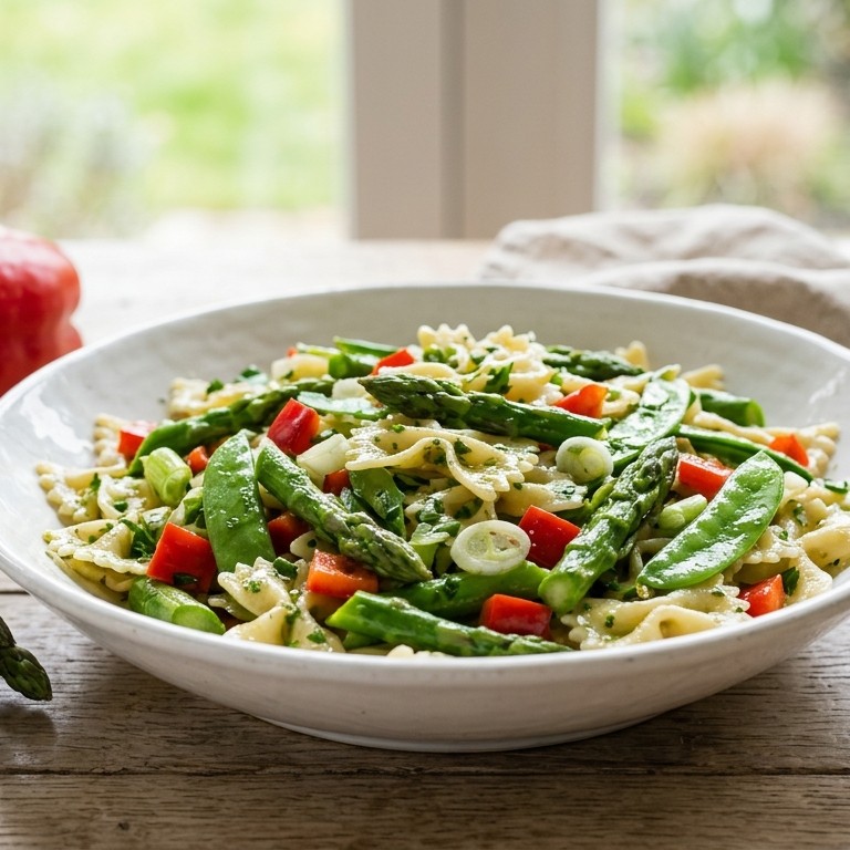 Pastasalade met asperges