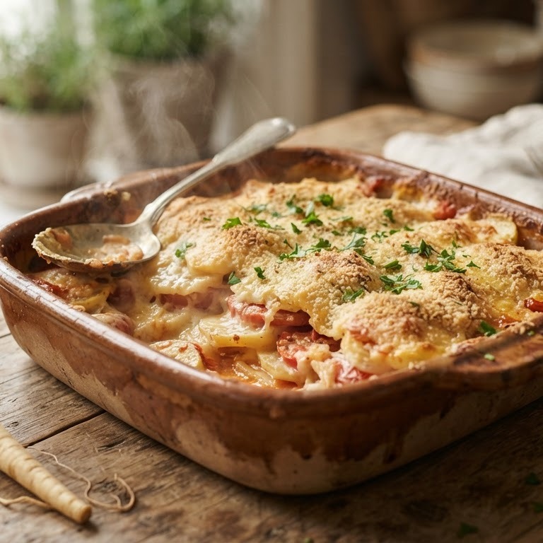 Pastinaak ovenschotel