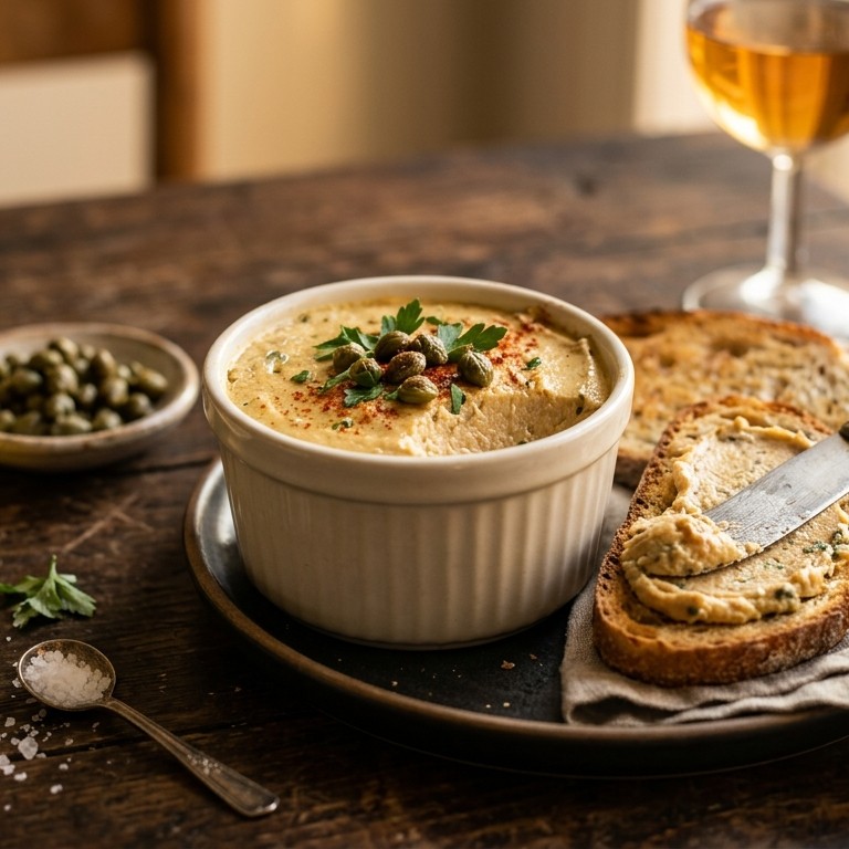 Paté van gerookte makreel