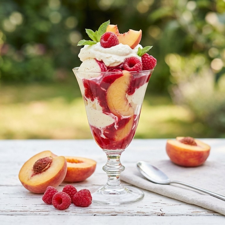 Pêche Melba