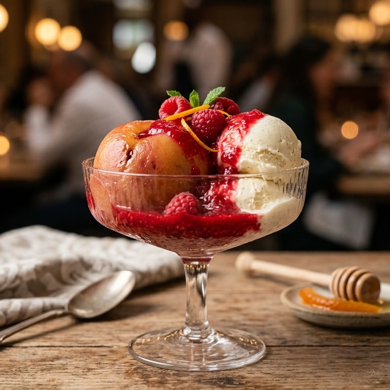 Pêche Melba