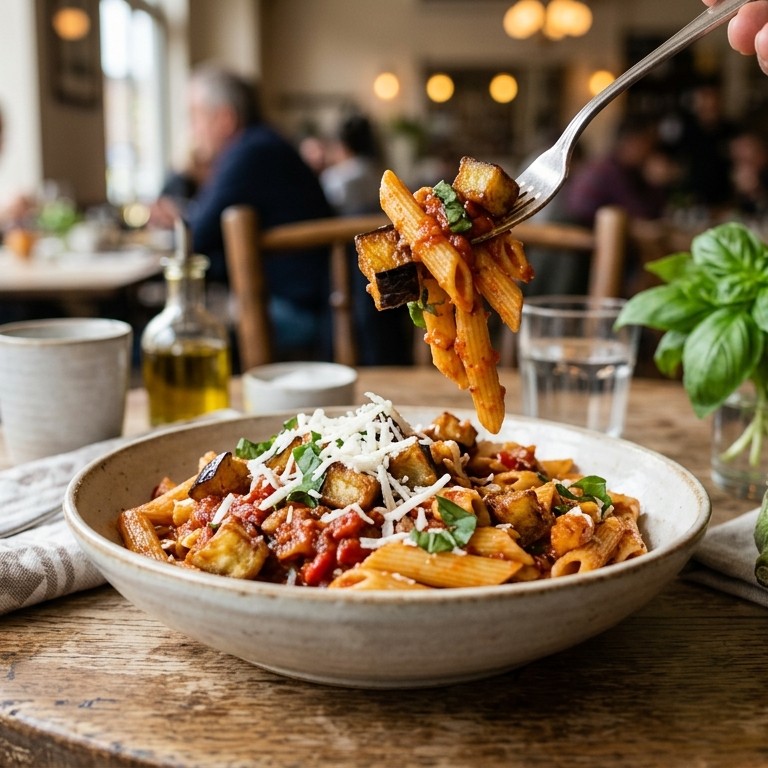 Penne allla Norma van Roberta