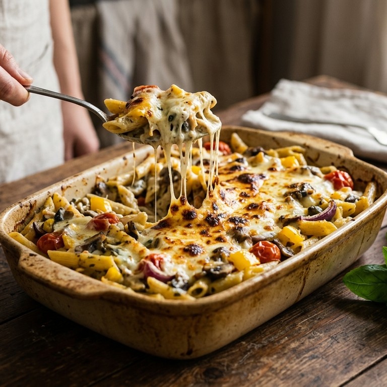 Penne-grillschotel