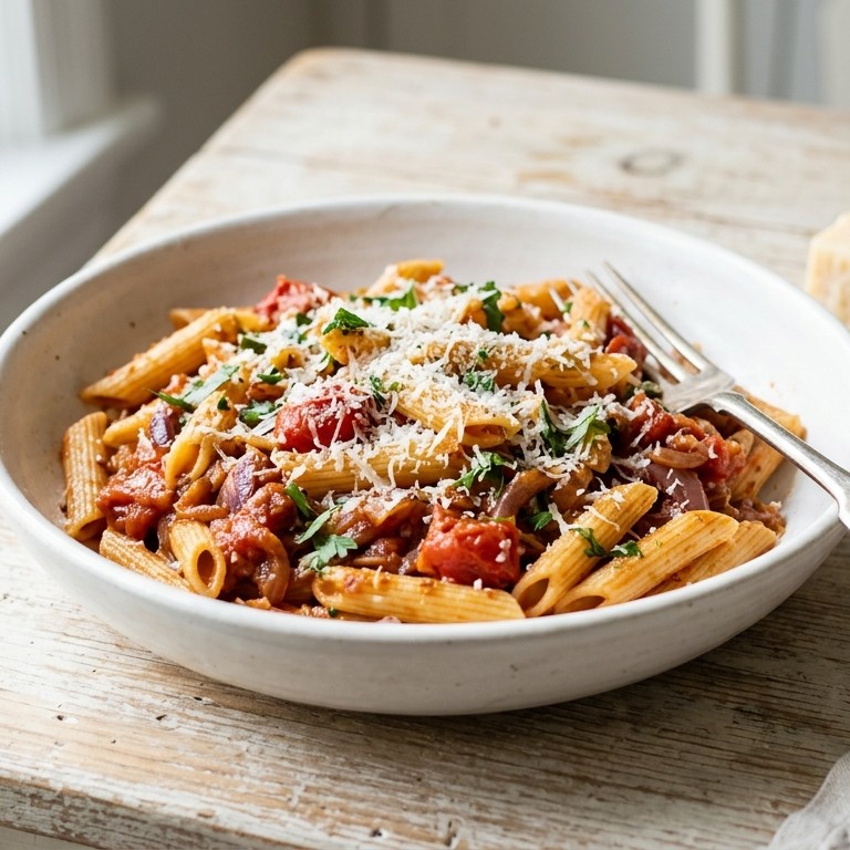 Penne met tomaat