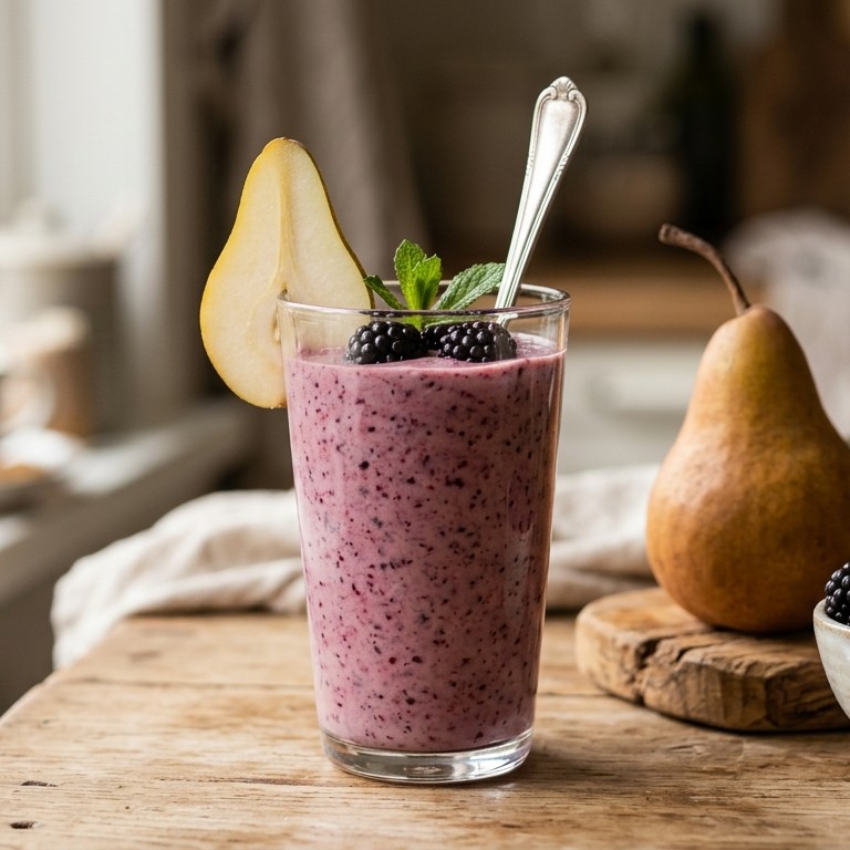 Peren & bosvruchtenshake