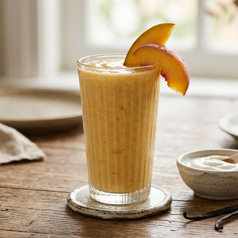 Perzik-mango-smoothie