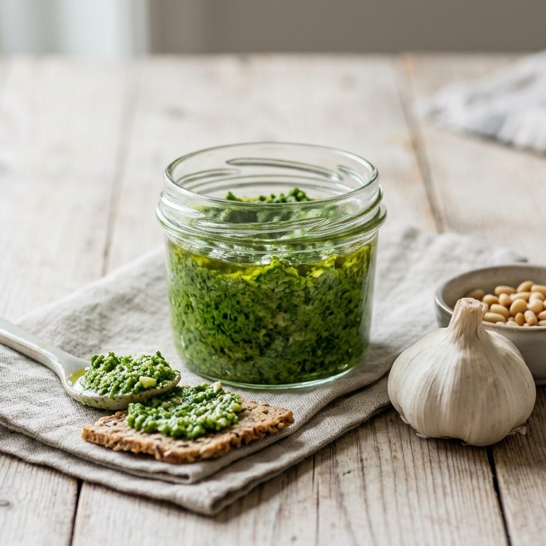 Pesto van radijsblad