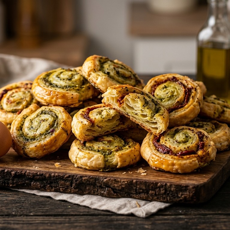 Pestokoekjes