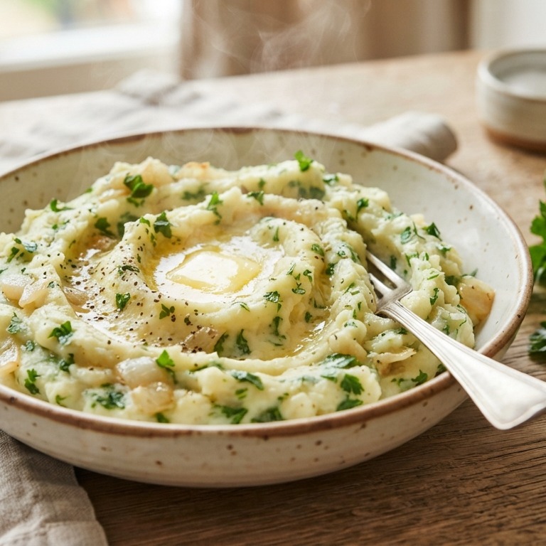 Peterselie-aardappelpuree