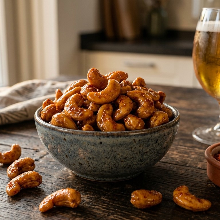 Pikant zoete cashewnoten