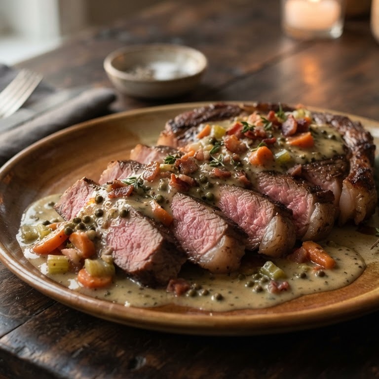 Pikante steaks