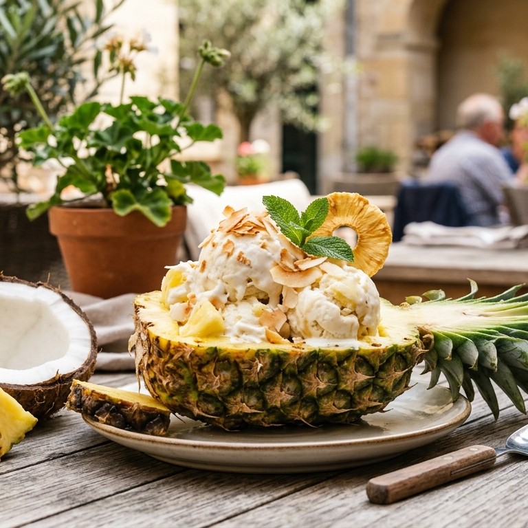 Pina colada ijs