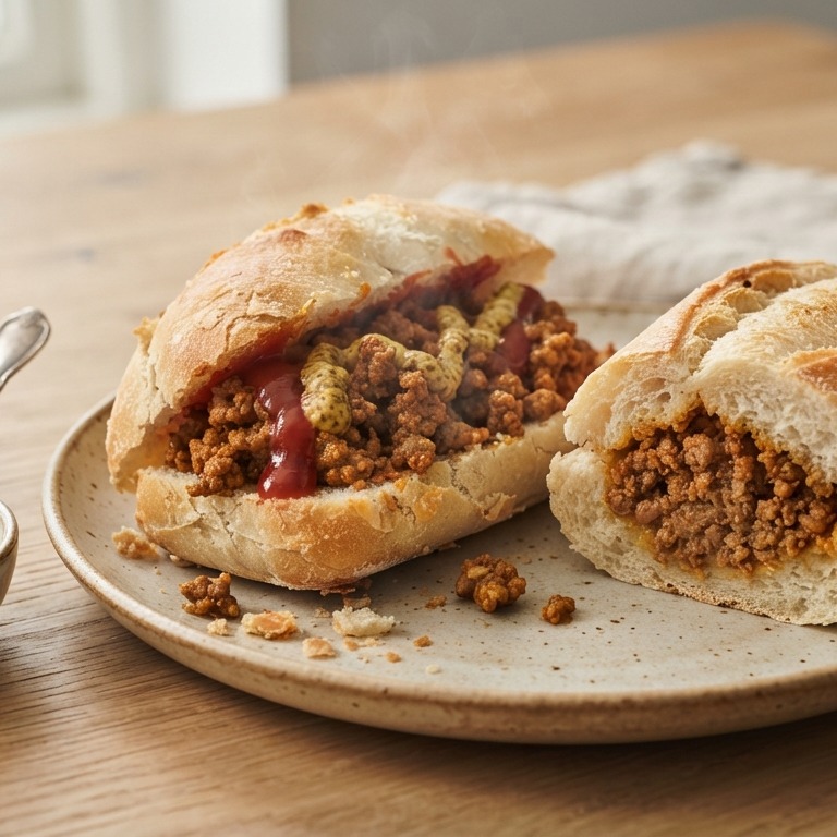 Pistoletjes met gehakt