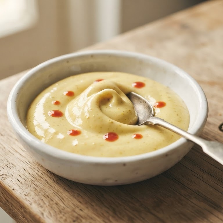 Pittige kerriemayonaise