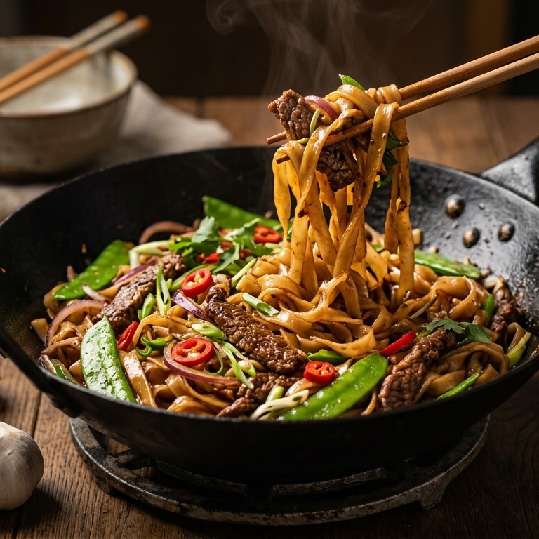 Pittige noodleschotel