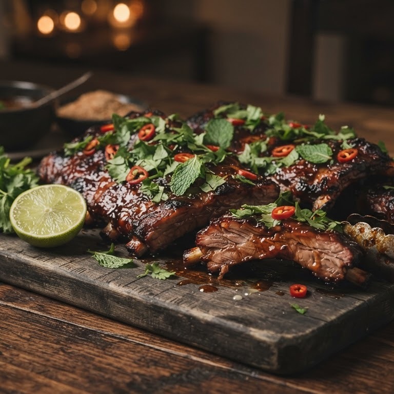 Pittige spareribs