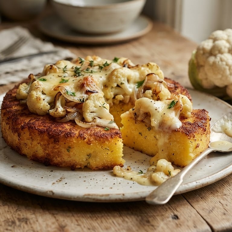 Polentakoek met groenten