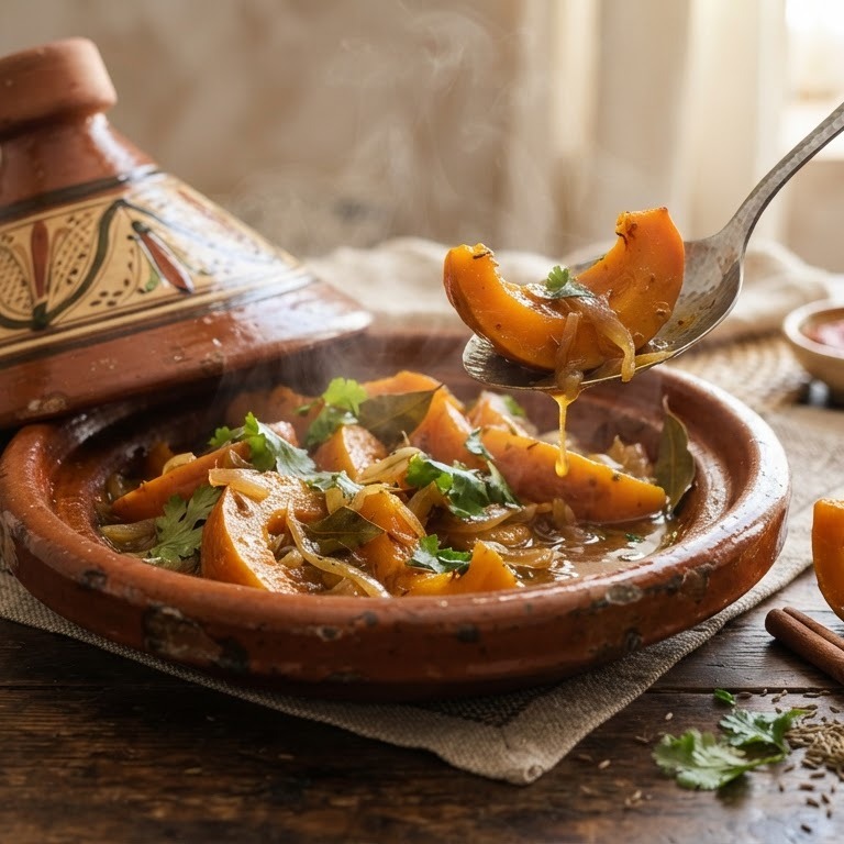 Pompoen uit de tajine