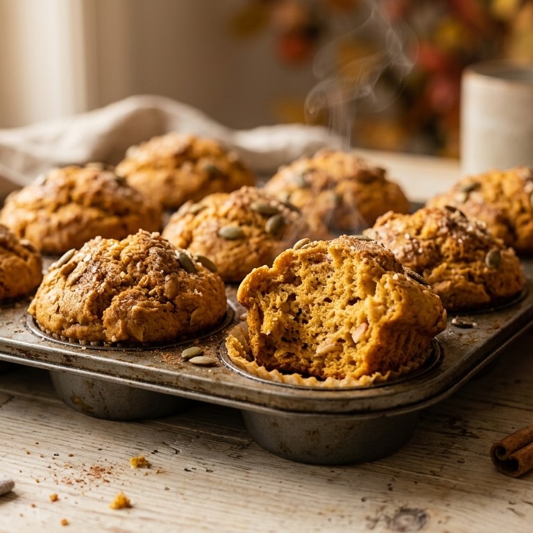 Pompoenmuffins