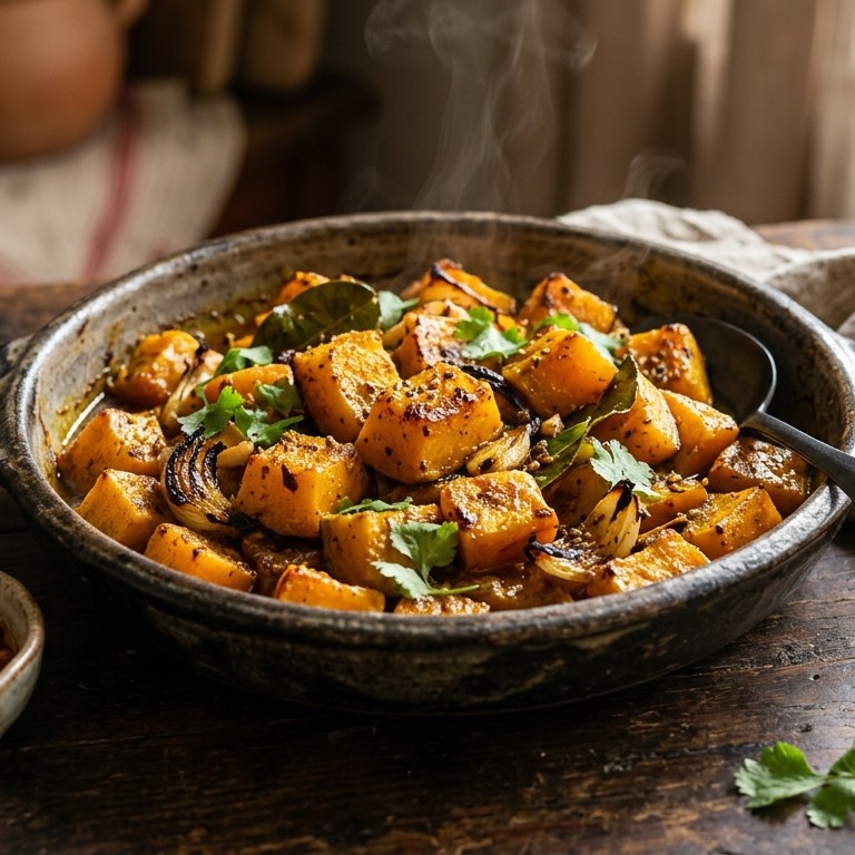 Pompoenschotel uit de oven