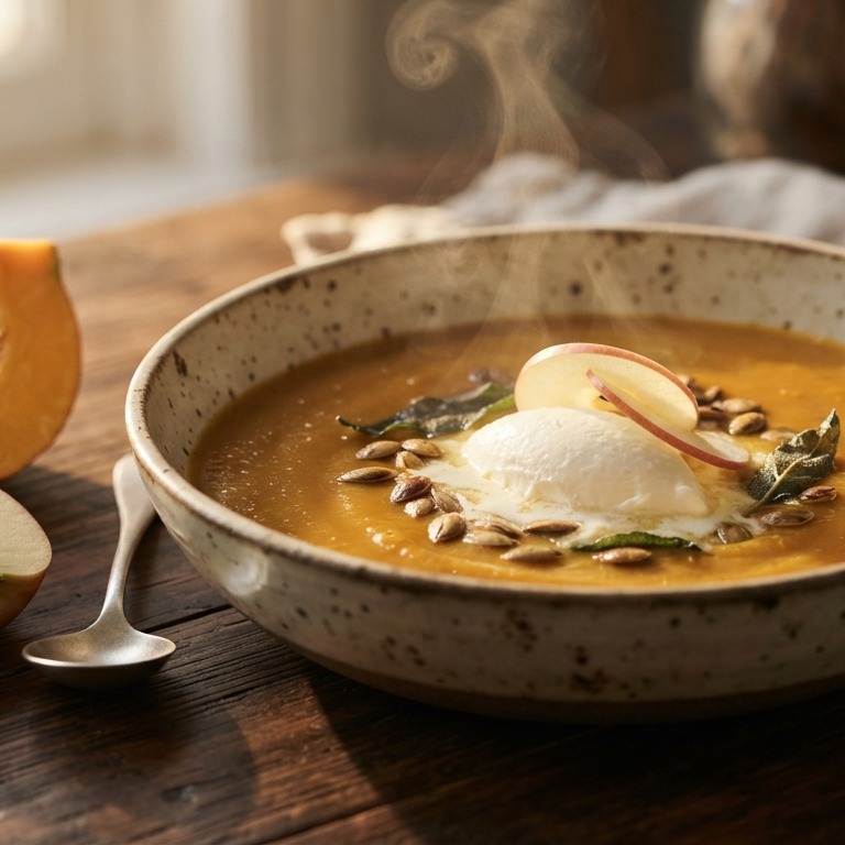 Pompoensoep uit slowcooker