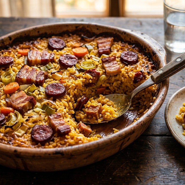 Portugese Arroz (oven)schotel