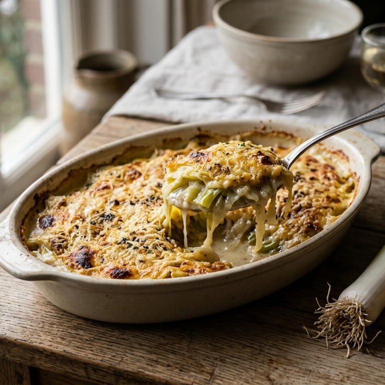 Prei gratin