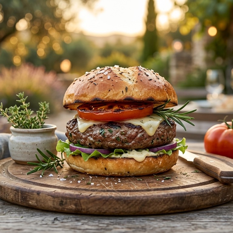 Provencaalse-Hamburger