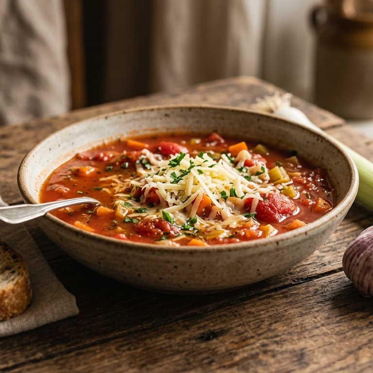 Provencaalse tomaten-groentesoep