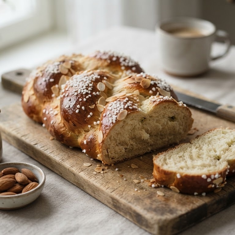 Pulla in de broodbakmachine